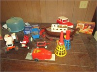 Vintage Toy Tractors and toys