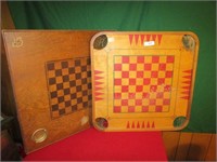 vintage game table & board