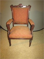 Old upholster chair