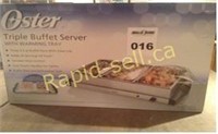 Triple Server Buffet Server