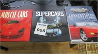 3 Large Car Books