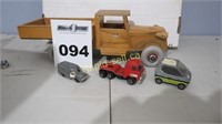 Nice Old Wooden Pull Toy Truck