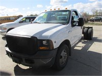 2005 FORD F350 SD CAB & CHASSIS 1FDWF36Y15EB94146