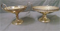 Pair of Sterling Candy Dishes.