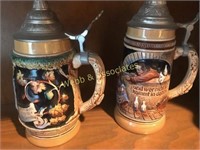 2 - 7" steins