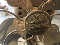 Emerson brass bladed fan