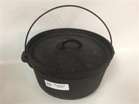 Outdoor Gourmet Cast Iron Pot w/Lid
