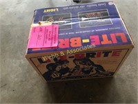 Vintage Lite Brite toy in box