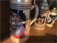 1 - 4" stein, 1 - 6" sein, 1 - 7" stein