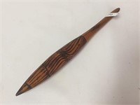Carved Wood Art - 16" Long