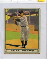 1941 Play Ball Charley Gehringer HOF 19