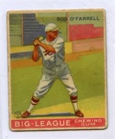 1933 Goudey Bob O'Farrell # 34