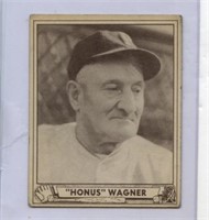 1940 Play Ball Card Honus Wagner HOF # 168