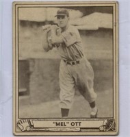 1940 Play Ball Mel Ott HOF # 88