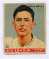 1933 Goudey John Welch # 93