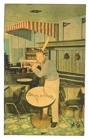Mickey Mantle Postcard Holiday Inn