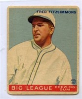 1933 Goudey Fred Fitzsimmons # 130
