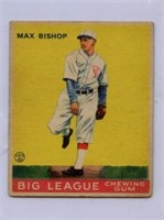1933 Goudey Max Bishop # 61