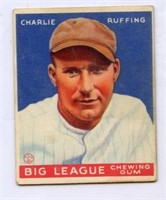 1933 Goudey Charlie Ruffing HOF # 56