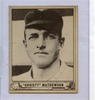 1940 Play Ball Card Christy Mathewson HOF # 175