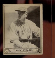 1940 Play Ball Card Casey Stengel HOF # 141