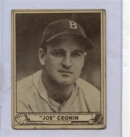 1940 Play Ball Card Joe Cronin HOF # 134