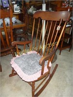 Tall Spindle Back Rocking Chair