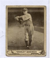 1940 Play Ball Card Charles Gehringer HOF # 41