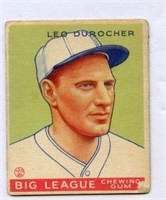 1933 Goudey Leo Durocher HOF # 147
