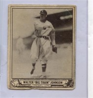 1940 Play Ball Card Walter Johnson HOF # 120