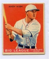 1933 Goudey Andy High # 182