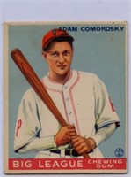1933 Goudey Adam Comorosky # 77