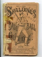 Spaldings Official Baseball Guide 1878 (RARE)