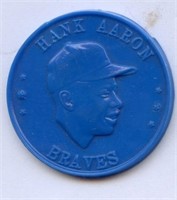 1960 Armour Coins Hank Aaron (blue)