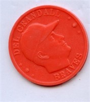 1960 Armour Coins Del Crandall