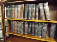 24 Volume Set Of Leather-Bound 9Th Edition Encyclo