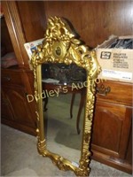 Gold Gilded Mirror 20" X 48"