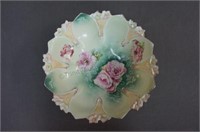 R S Prussia Vegetable Serving Bowl ca.1900