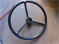 Black John Deere Steer Wheel