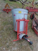 Herd F-160 3 pt spreader /seeder - fertilizer