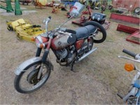 1966 Bridgestone 175 Dual Twin Motorcycle