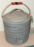 Vintage Galvanized Water Cooler