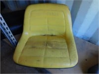 John Deere Yellow Tractor Seat