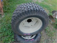 2 sets Tires & 1 set Wheels (fits Sears tractor)