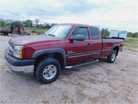 2004 Chevy 2500 Silverado Ext Quad Cab 2wd