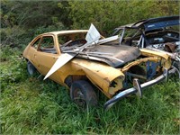 Ford Pinto stripped for race car very solid
With