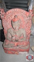 Northern Thailand carved Stone (Slate or Basalt)