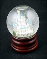 Disney 4"  Castle Snow Globe Music Box