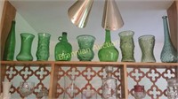 Glassware & Assorted Vases