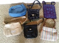 (8) Assorted purses